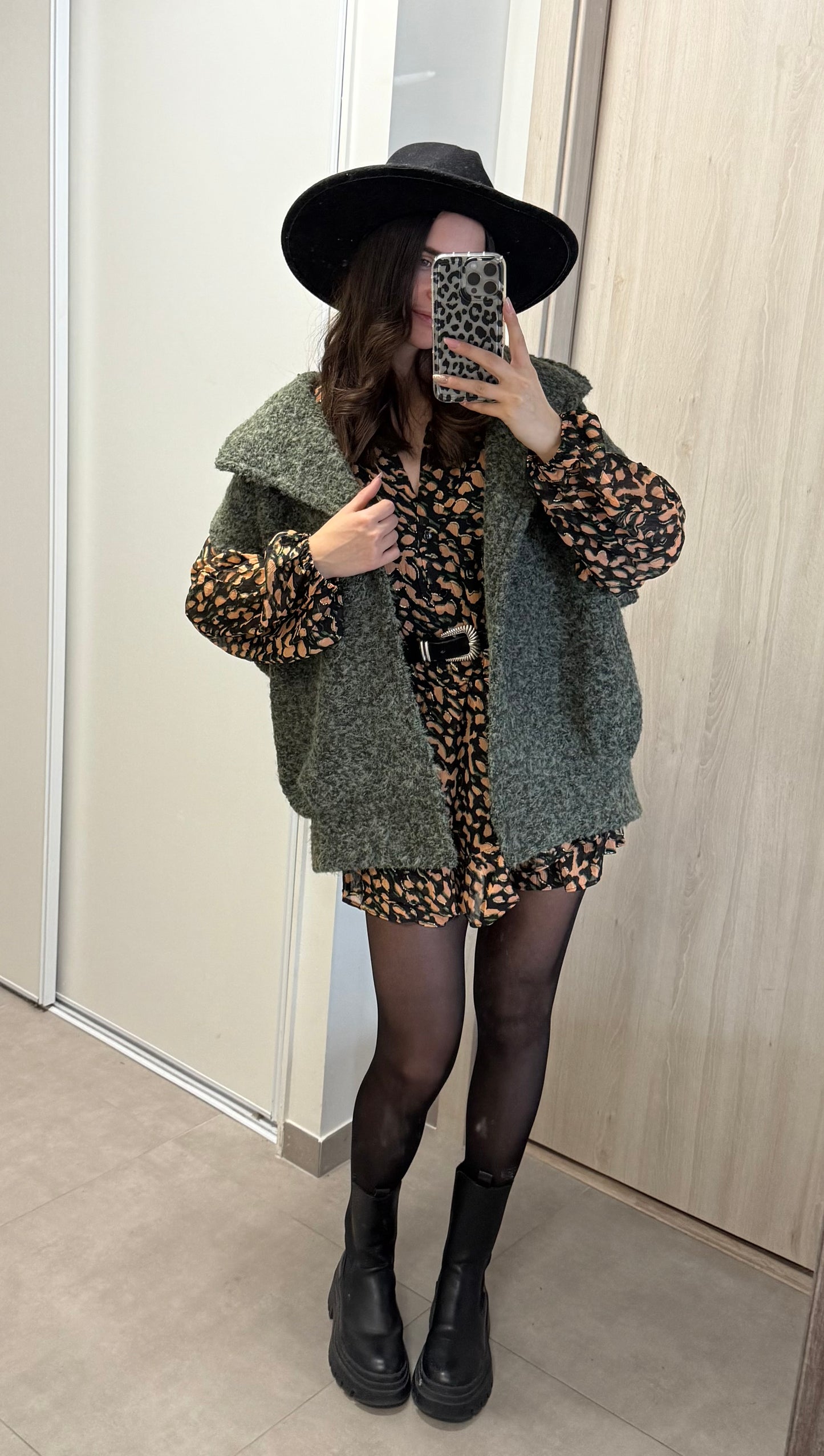 VESTE SANA- Kaki