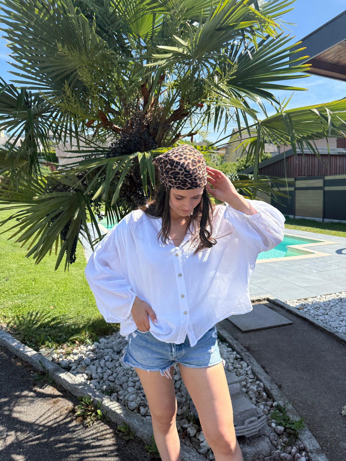 CHEMISE COLINE- Blanc