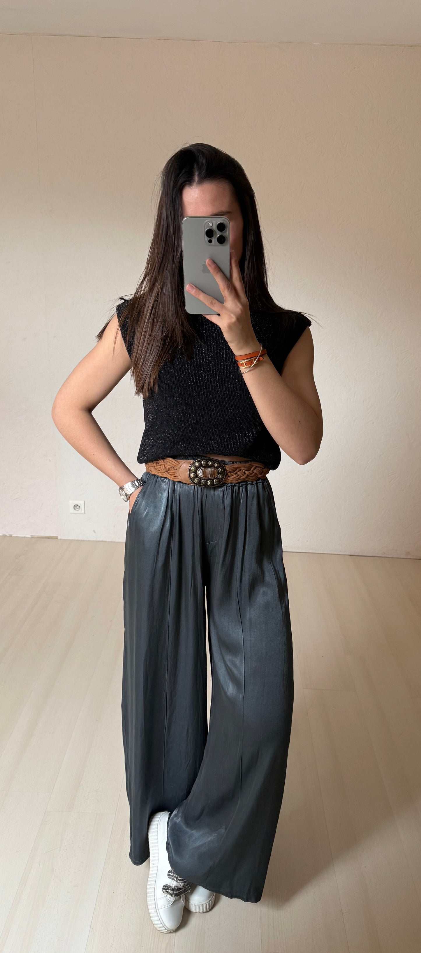 PANTALON ELEA- Gris