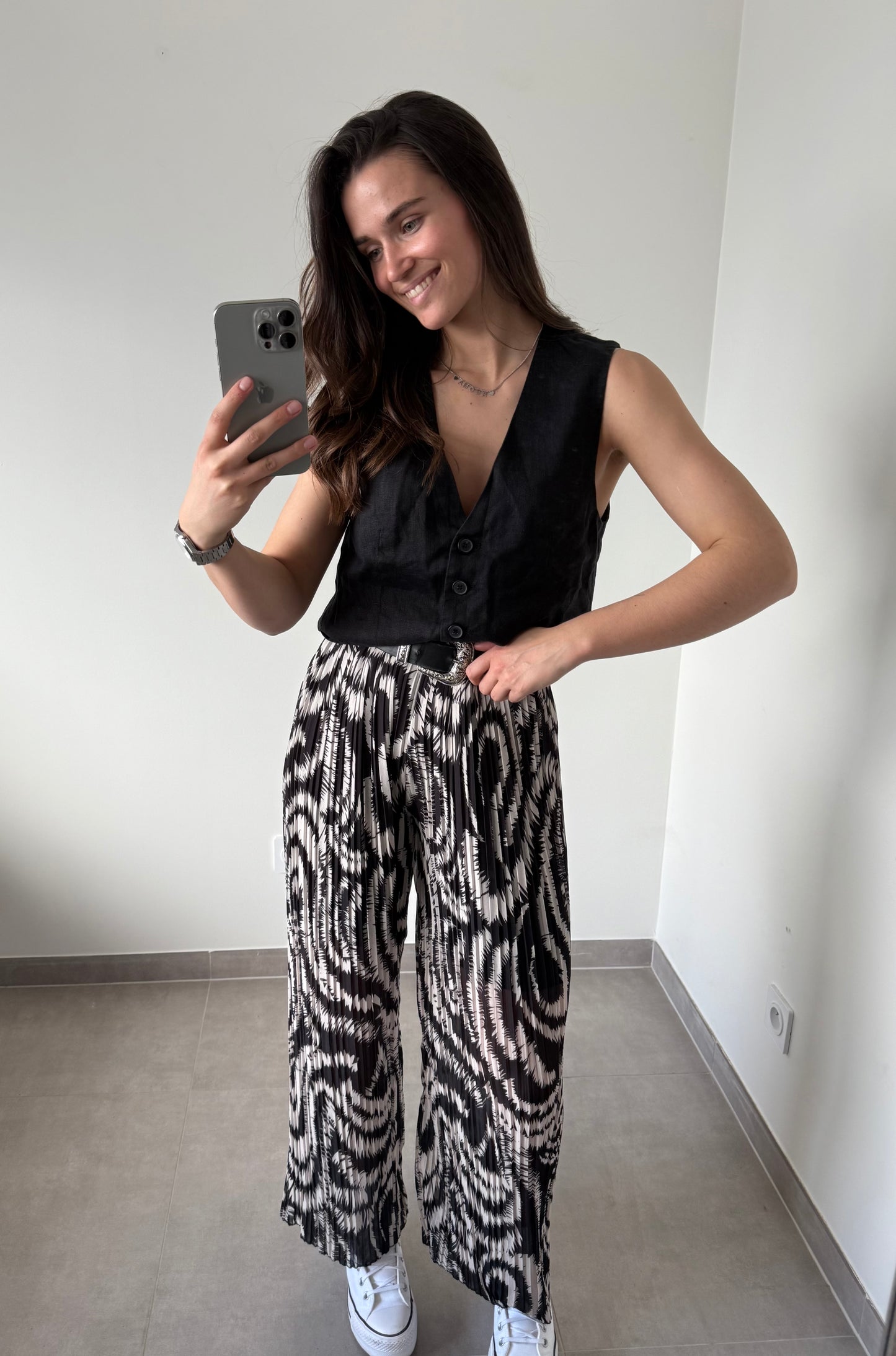 PANTALON MYA- Noir