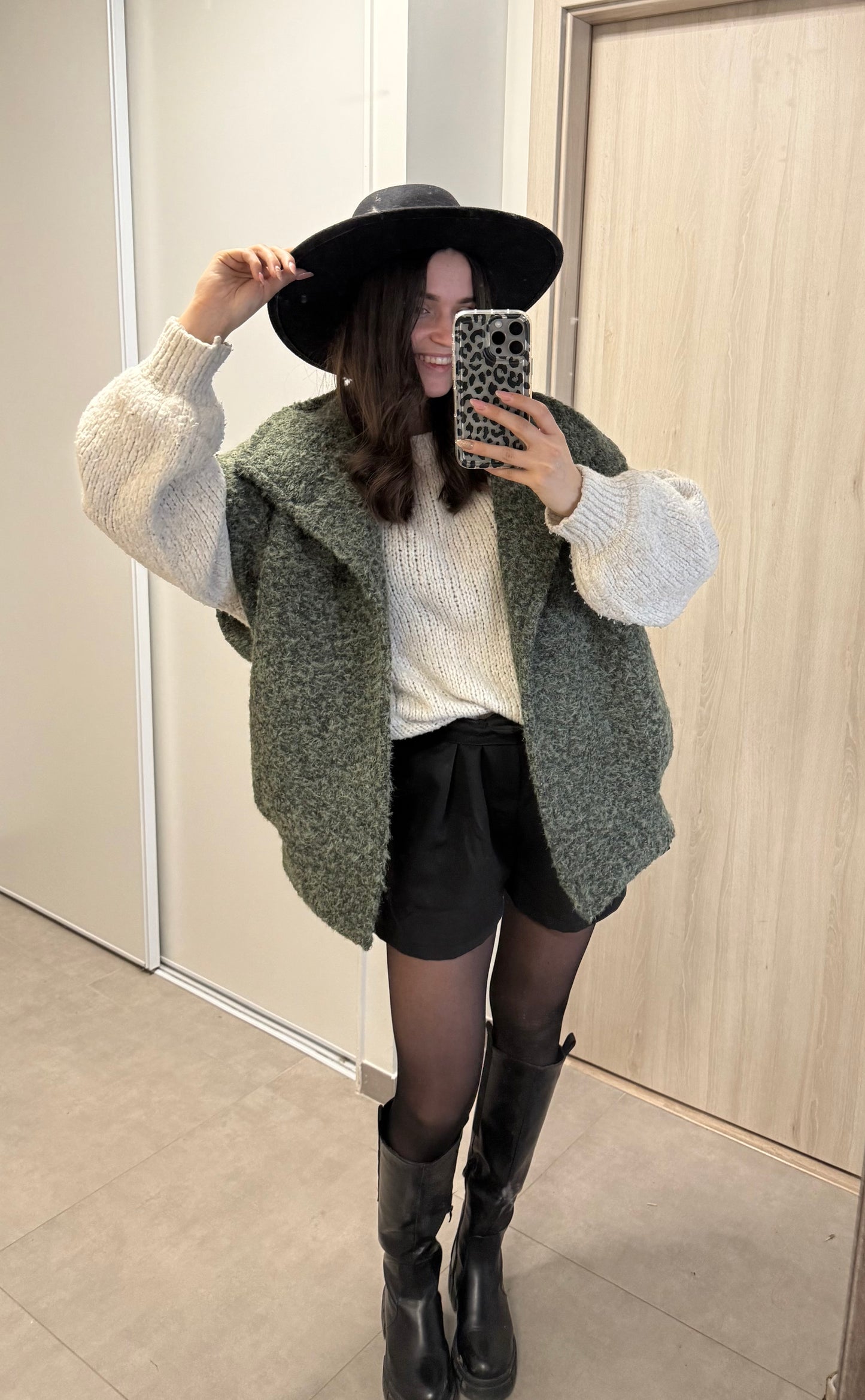 VESTE SANA- Kaki