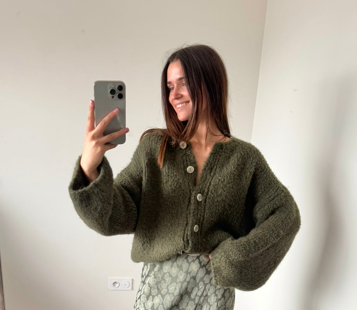GILET IZALYS- Kaki
