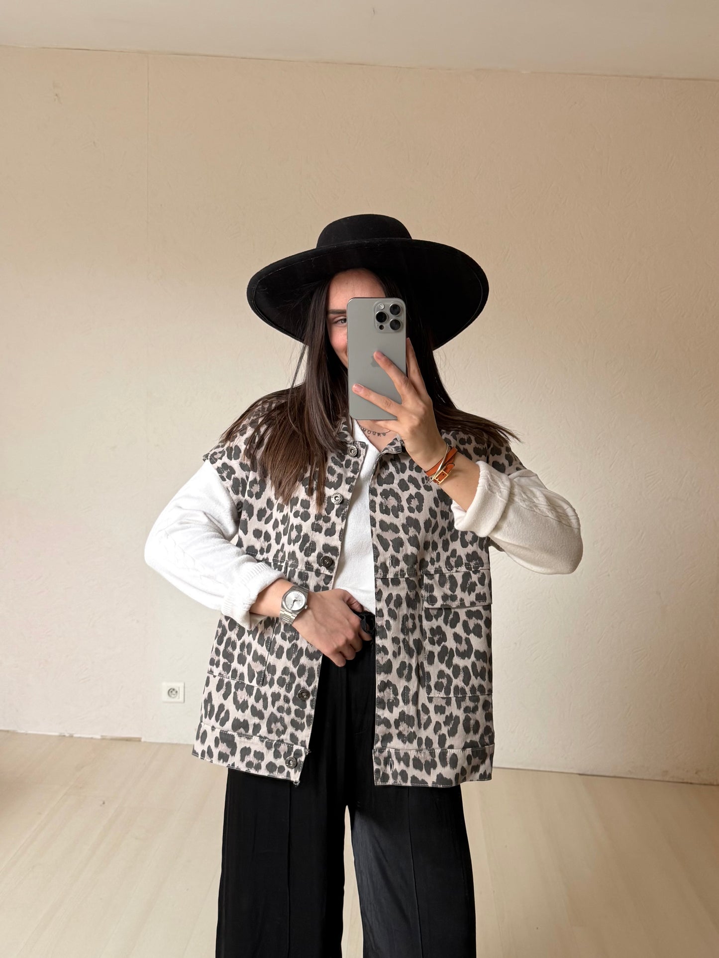 VESTE LEELOU- Leopard