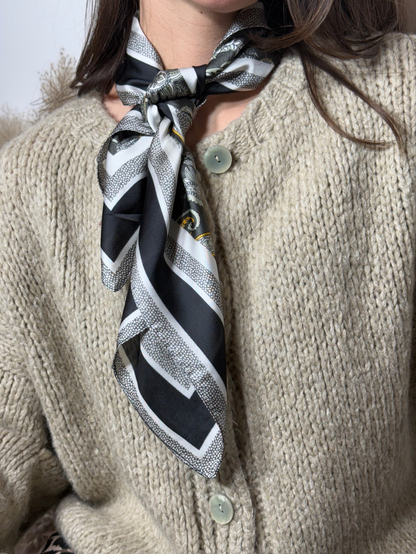 FOULARD SATINÉ