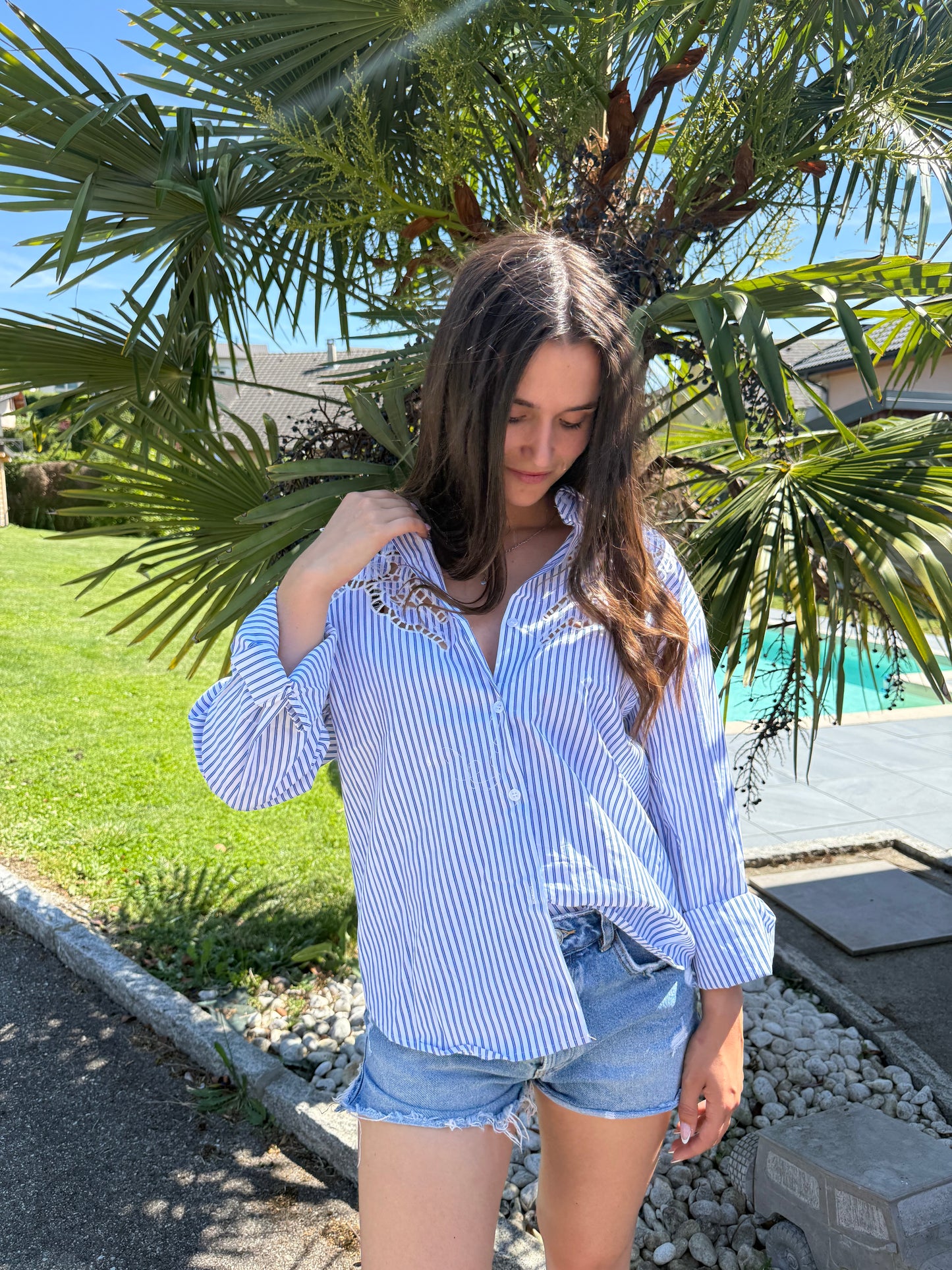 CHEMISE NHORA- Rayée