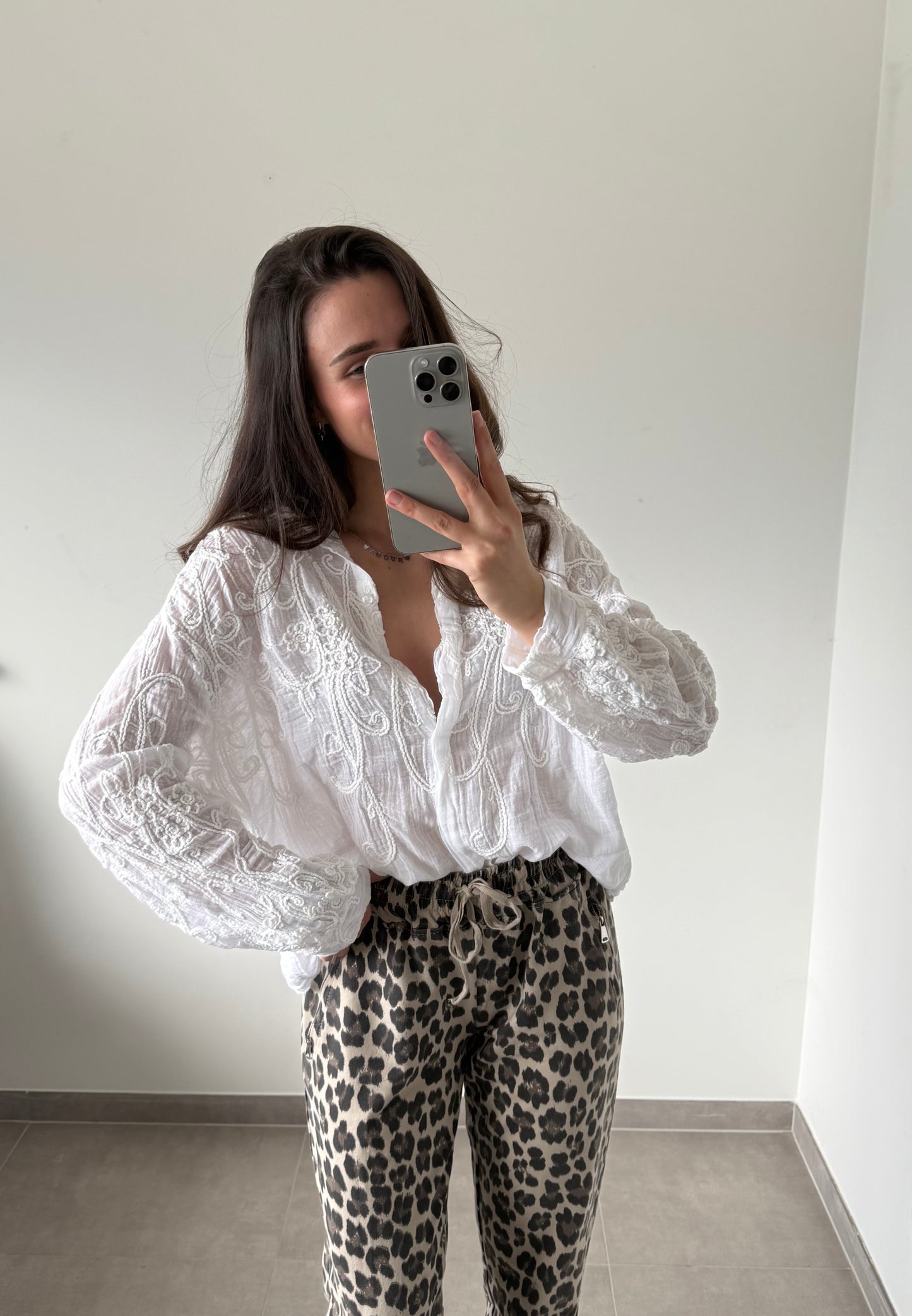 CHEMISE HANAÉ- Blanc