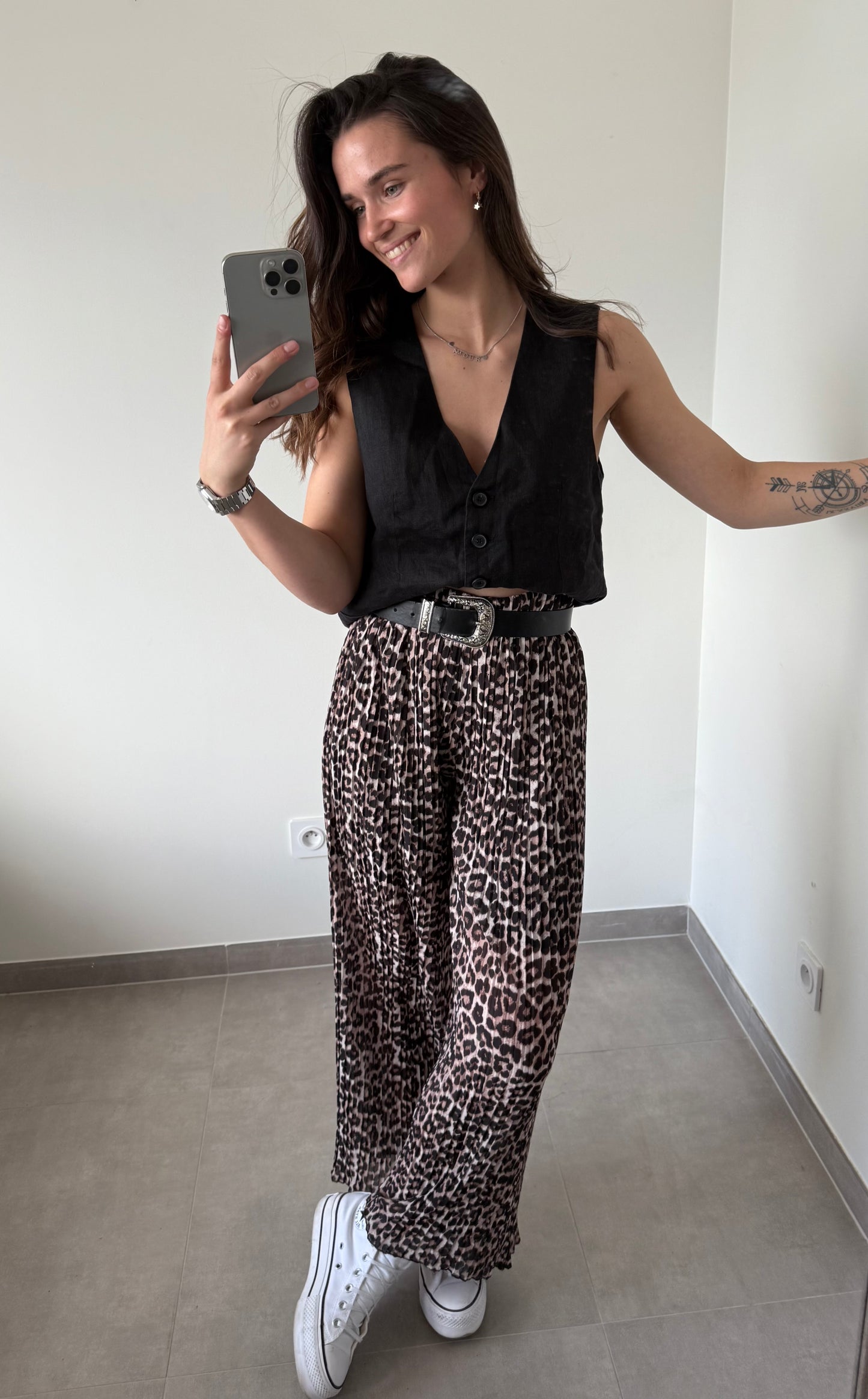 PANTALON MYA - Léopard
