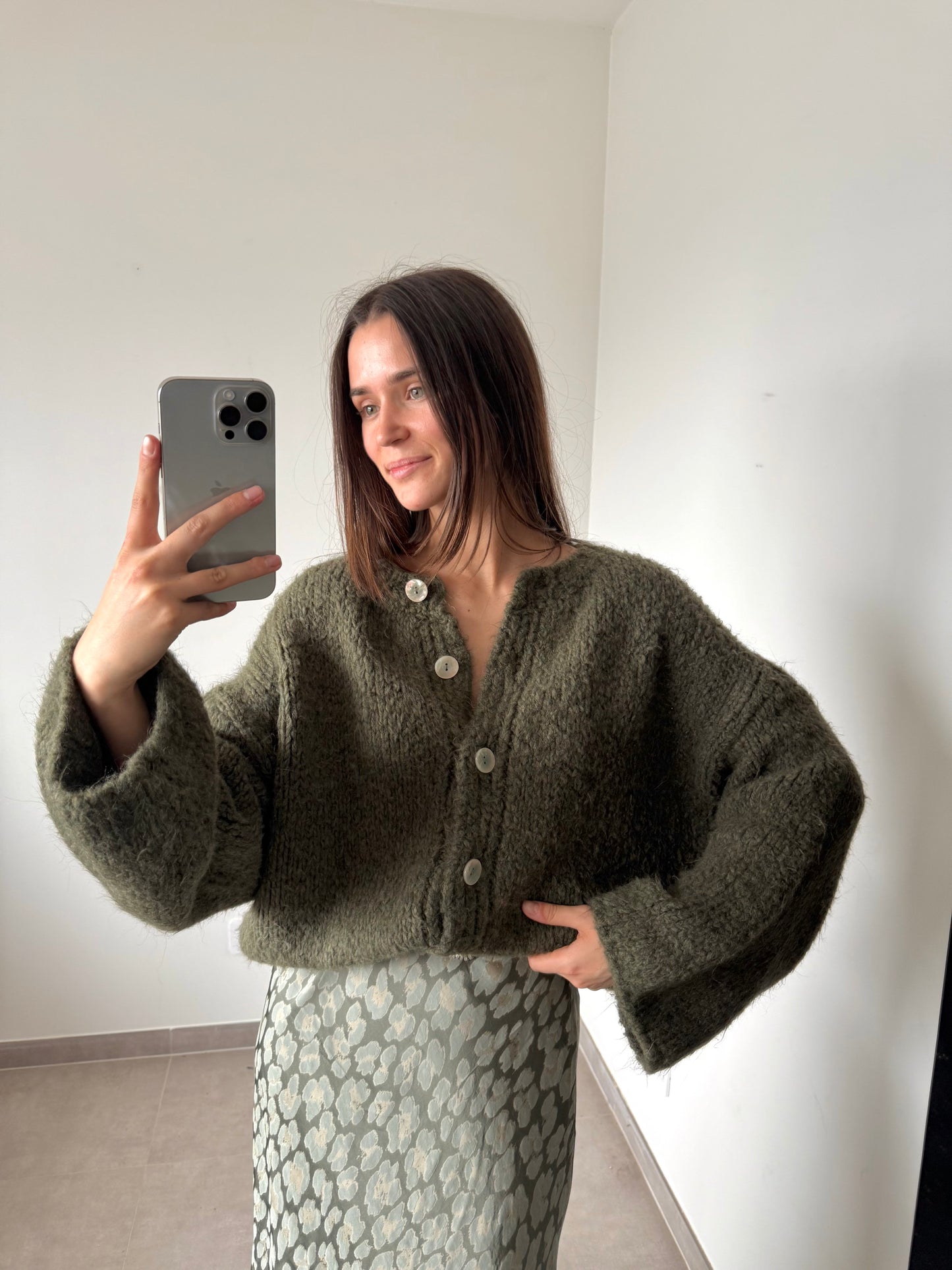 GILET IZALYS- Kaki