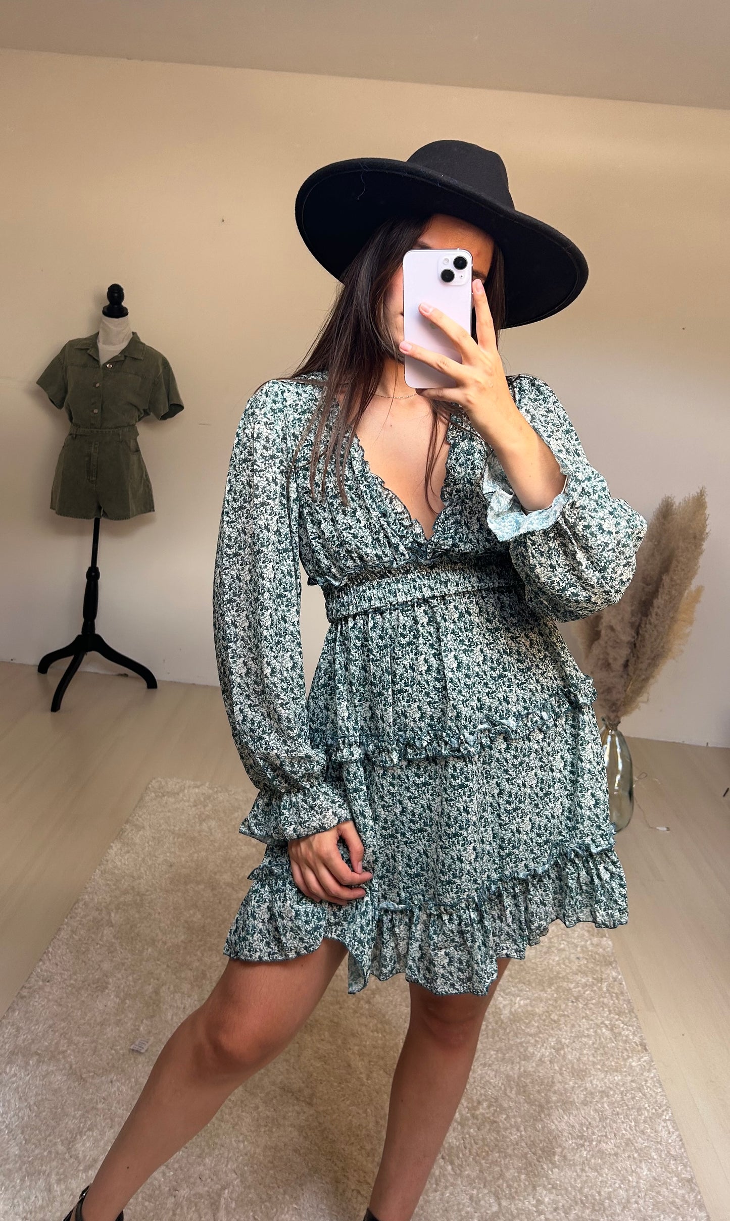 ROBE LUCIE- Vert