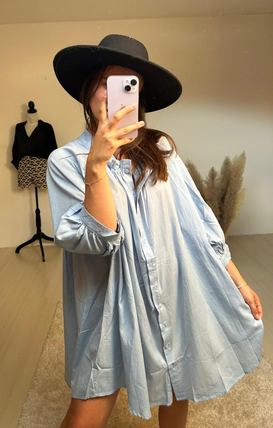 ROBE MAEVA- Bleu