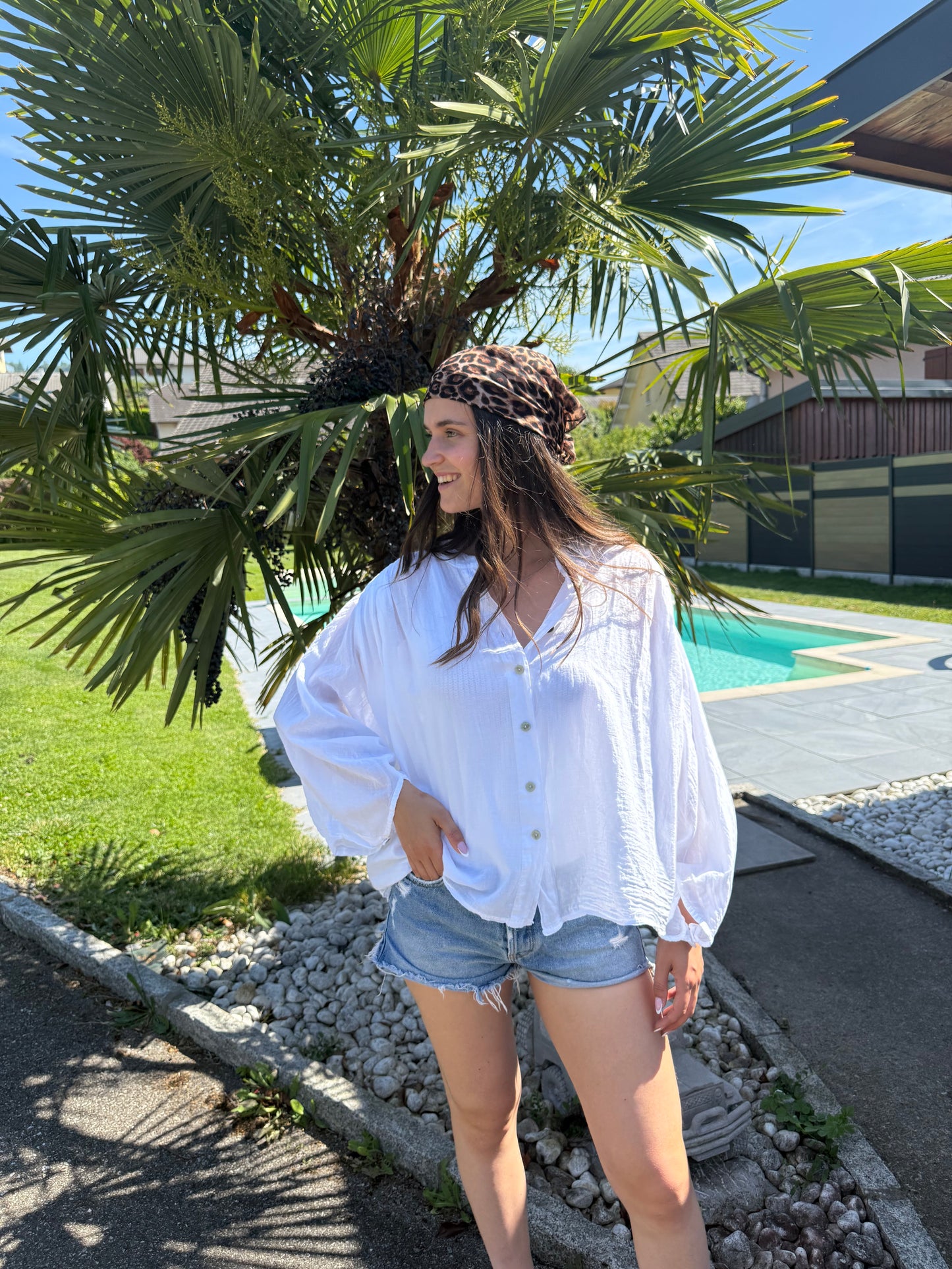 CHEMISE COLINE- Blanc