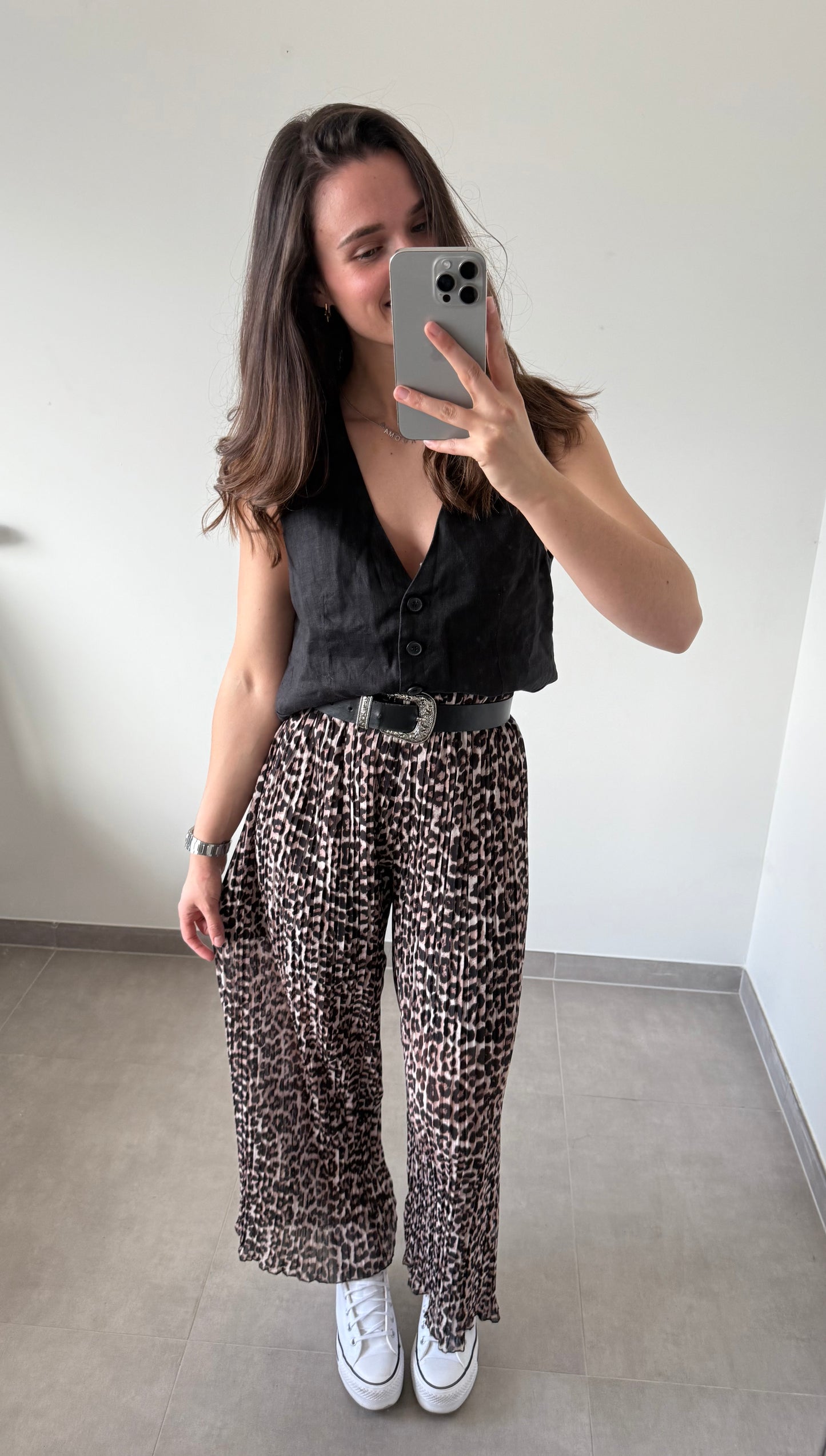 PANTALON MYA - Léopard