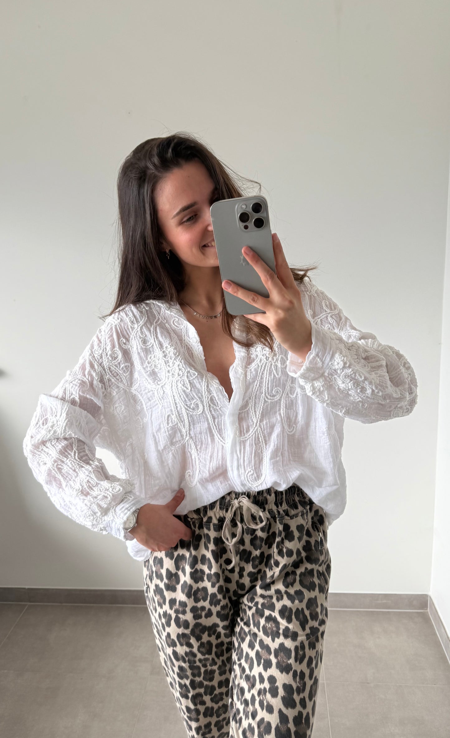 CHEMISE HANAÉ- Blanc