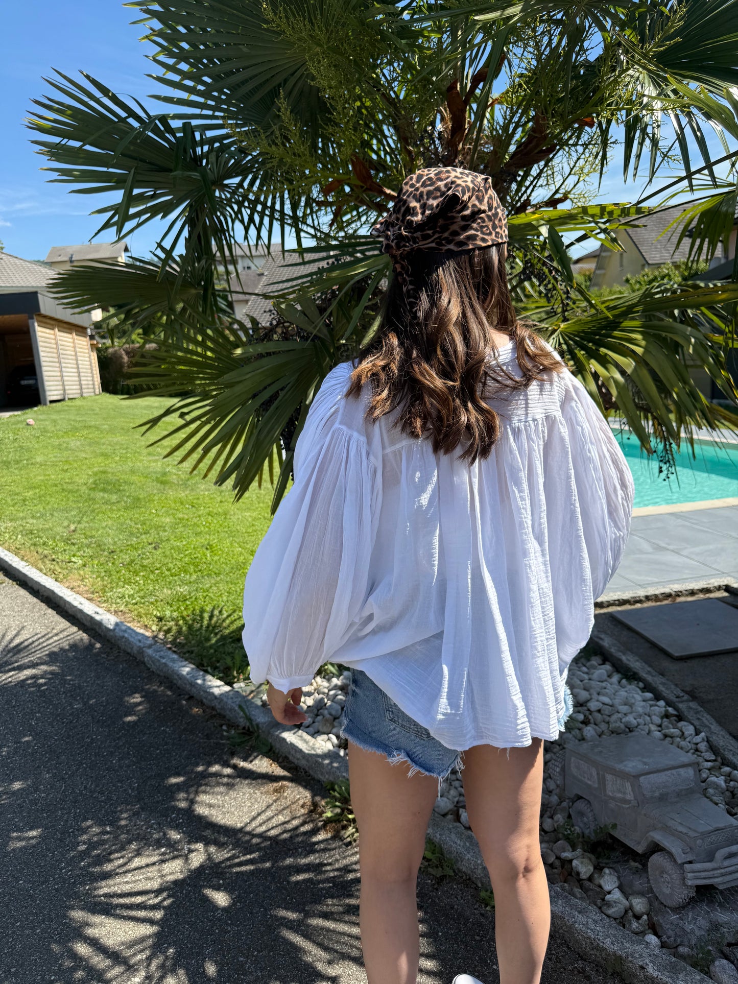 CHEMISE COLINE- Blanc