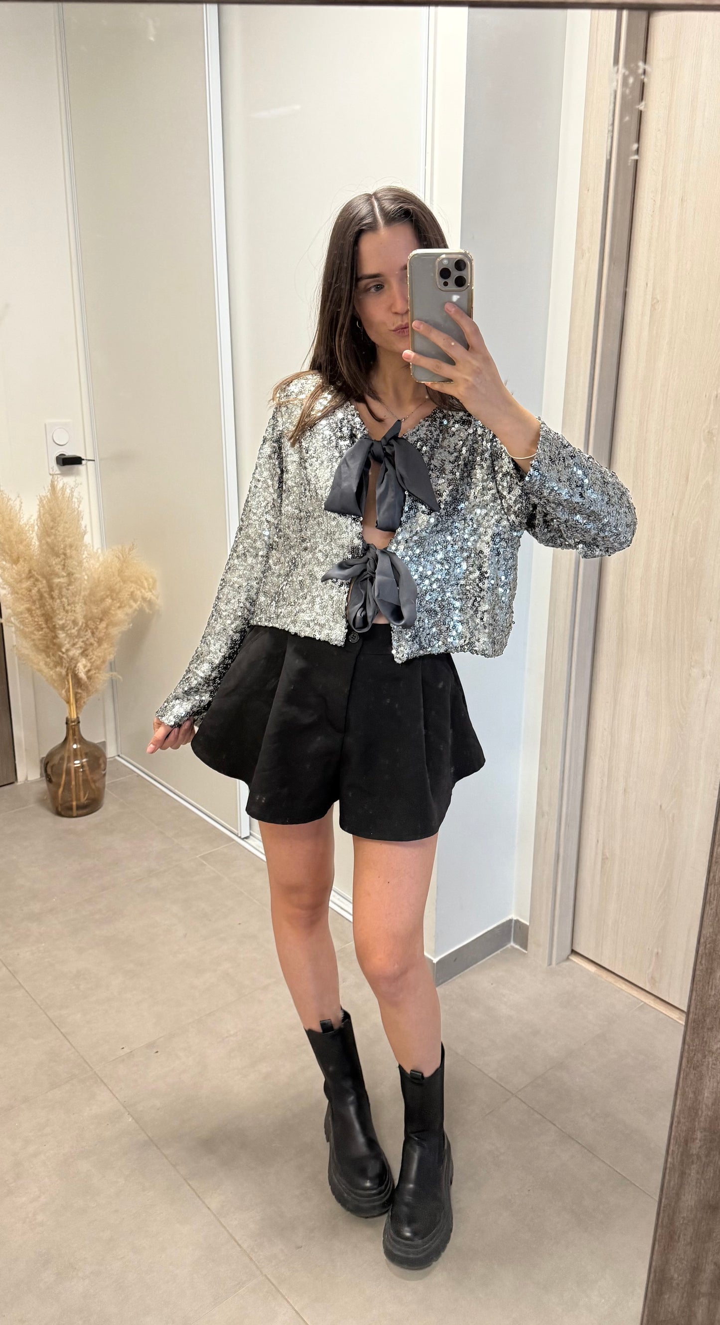 BLOUSE CAMILA- Gris