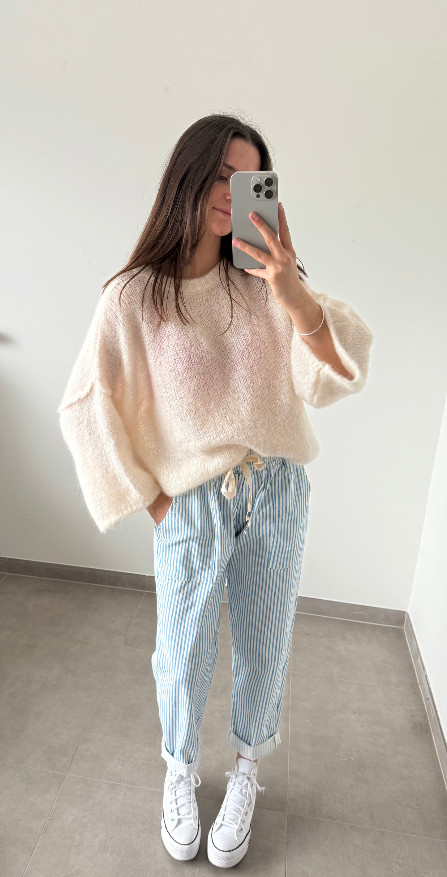 PANTALON WENDY- Rayé