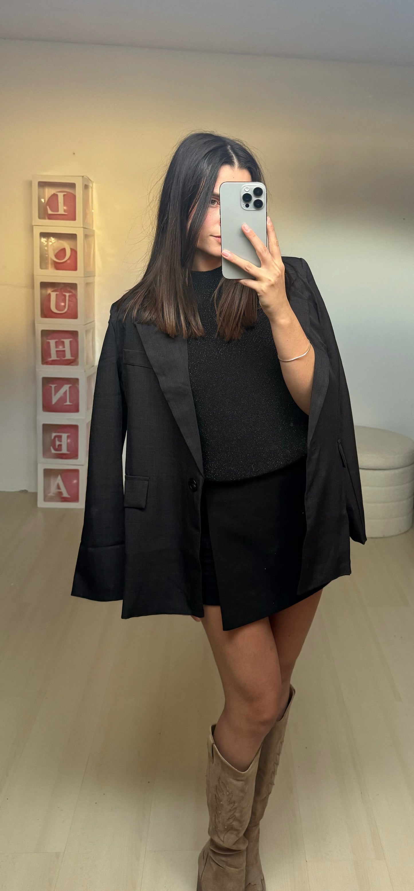 TOP MARGAUX- Noir