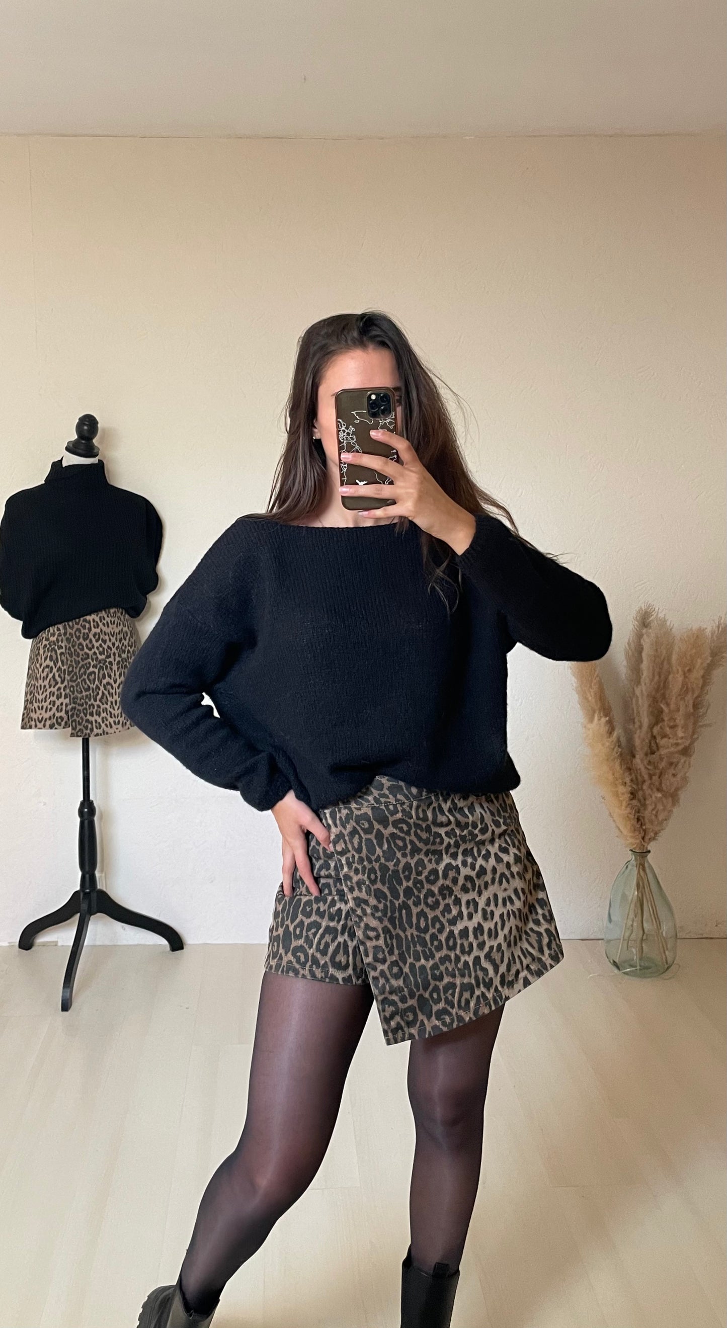 GILET SELMA- Noir