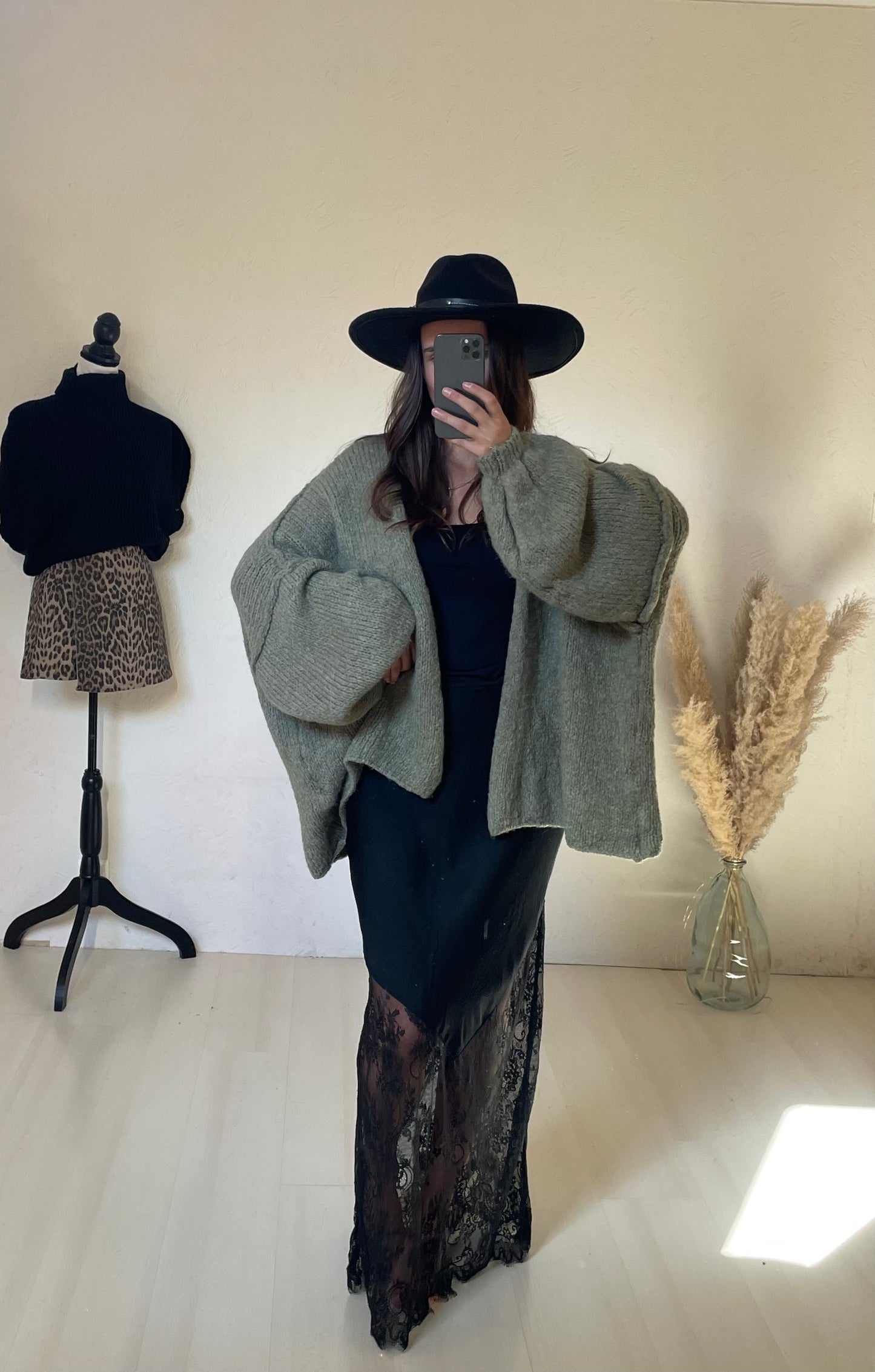 GILET YLANA- Kaki