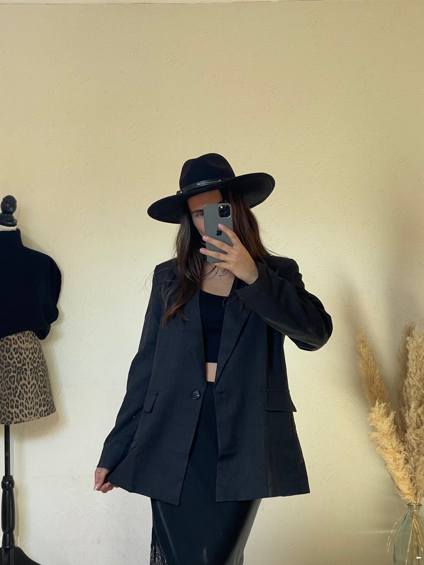 BLAZER LORIANE- Noir