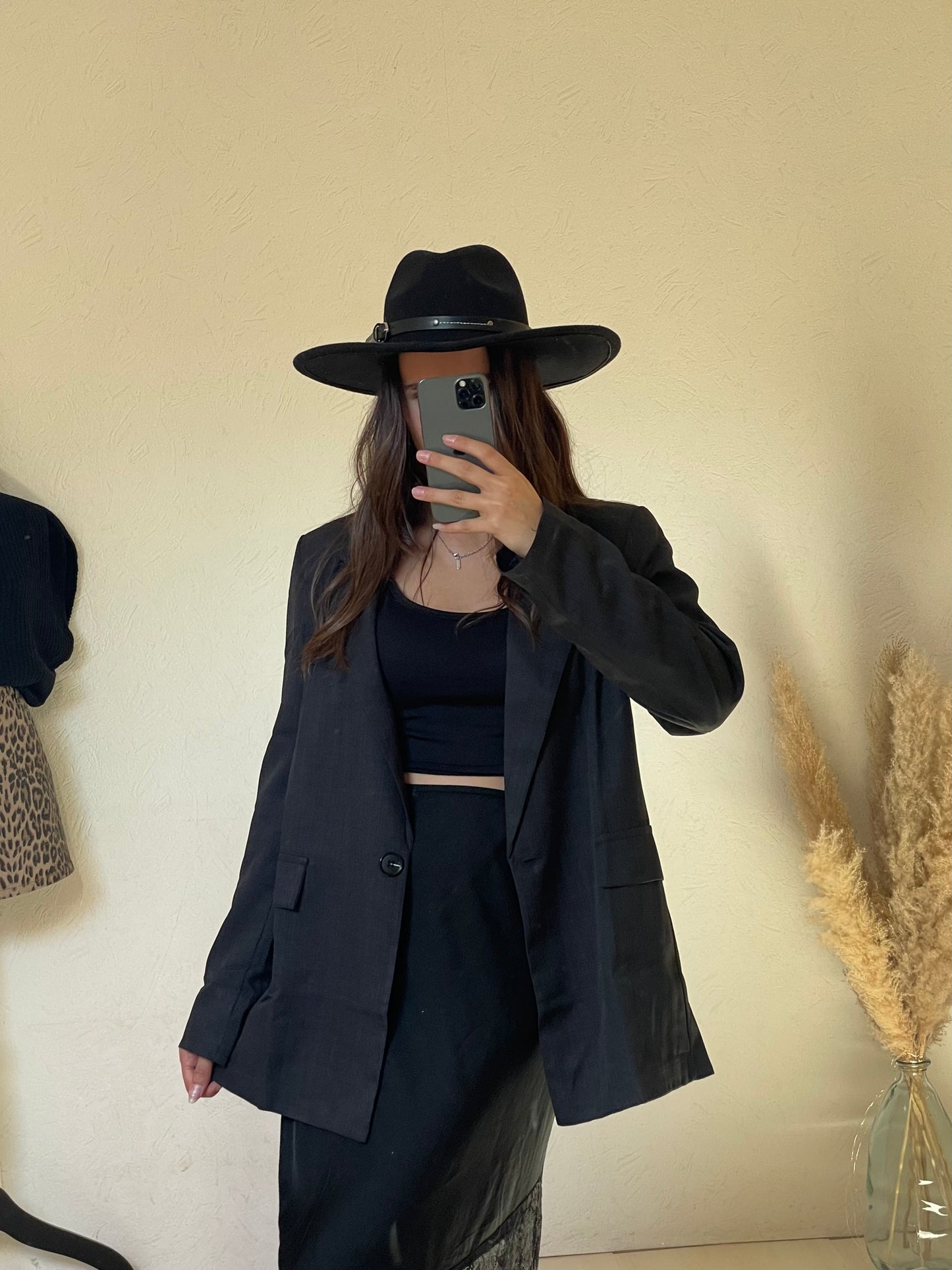 BLAZER LORIANE- Noir