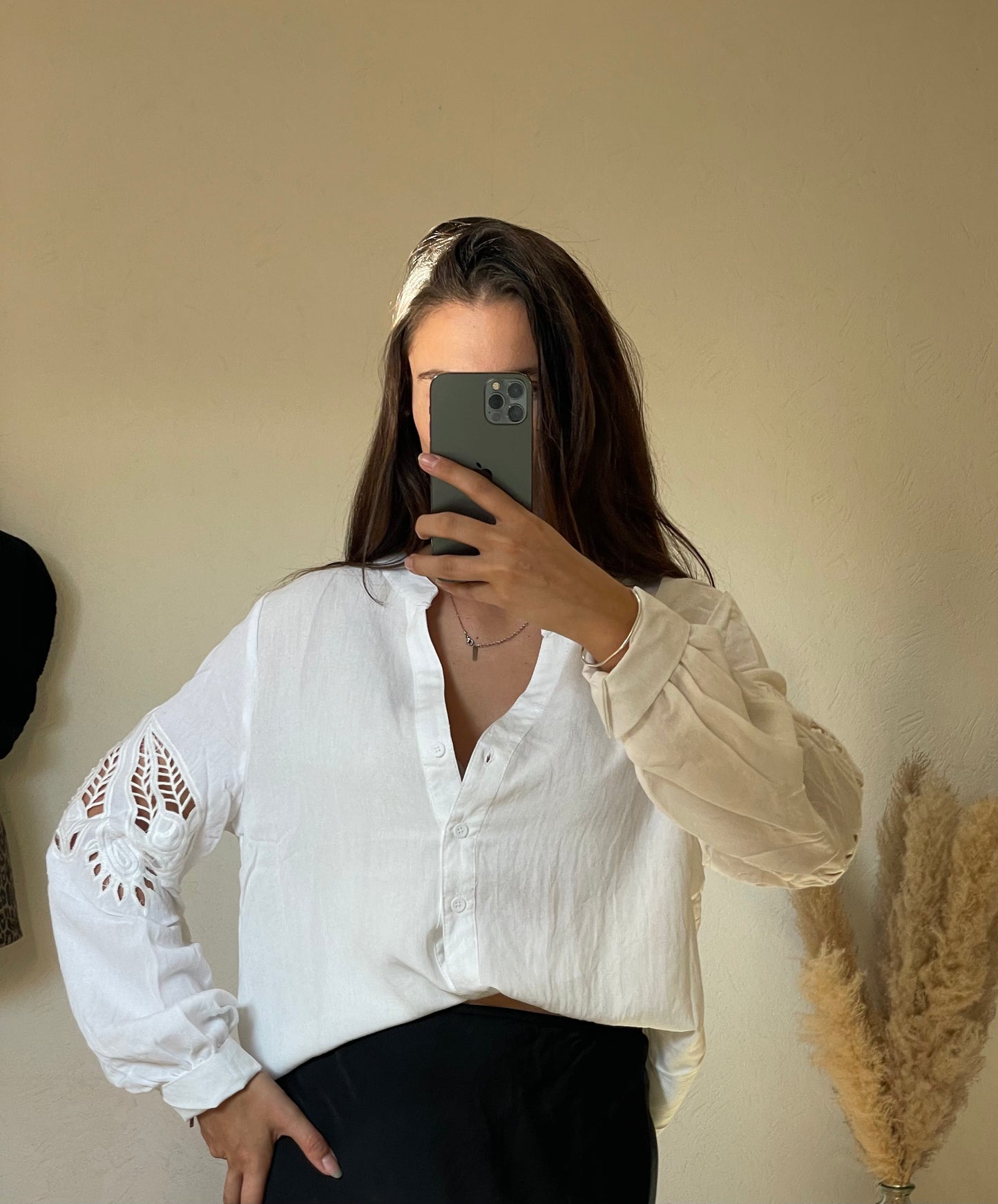 CHEMISE ÉLYA- Blanc
