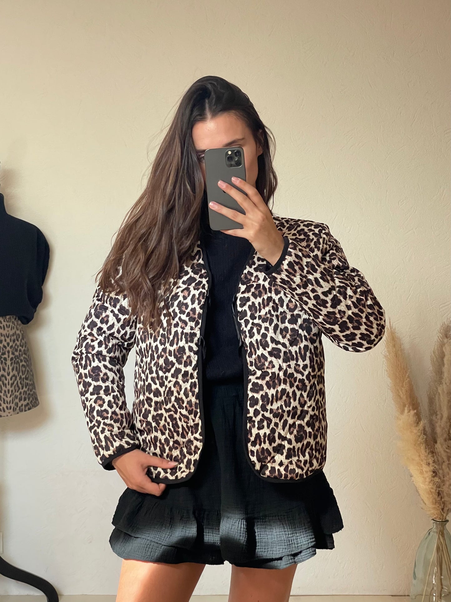 VESTE JADÈNE- Léopard