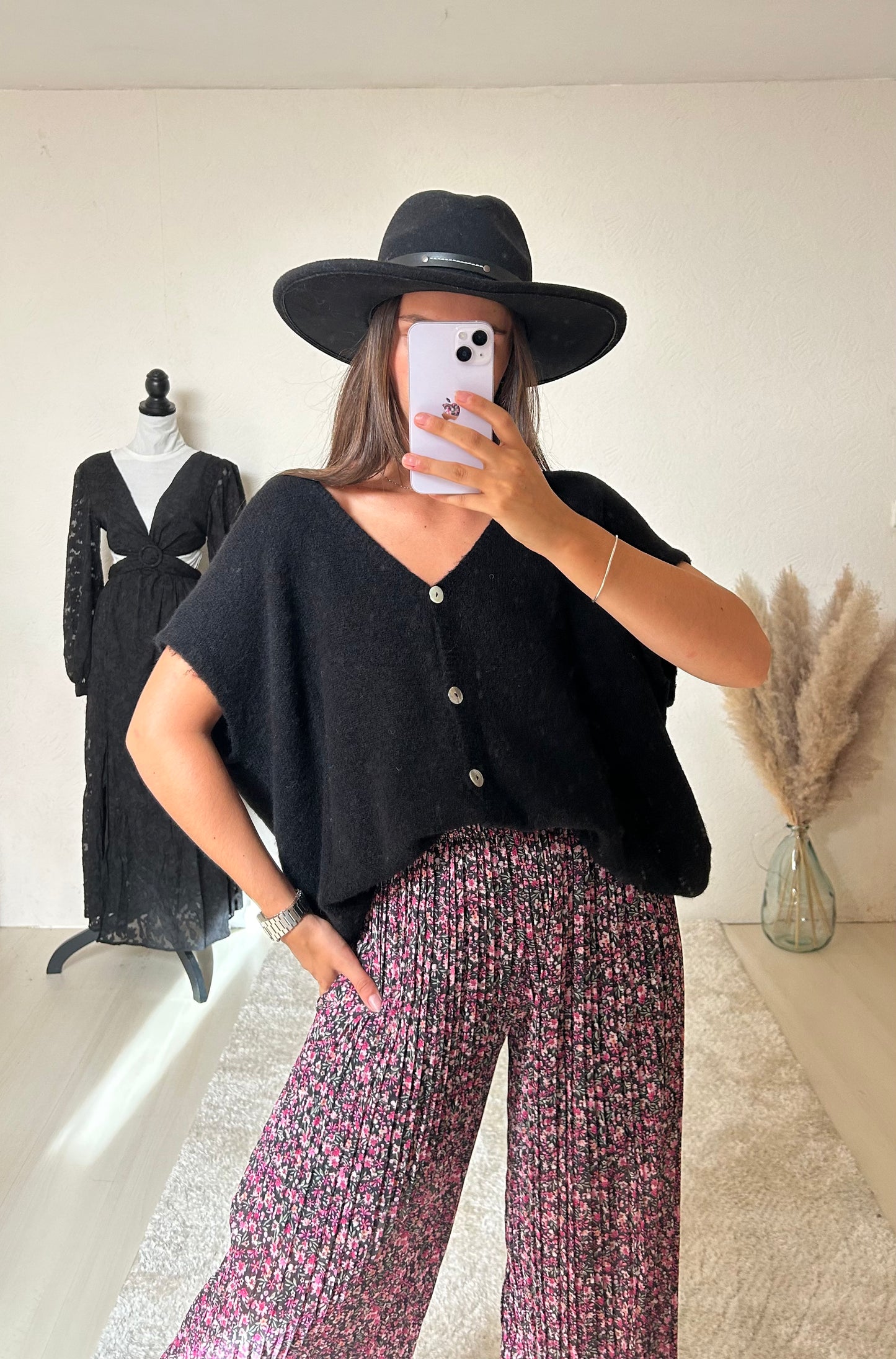 PANTALON MYA- Noir