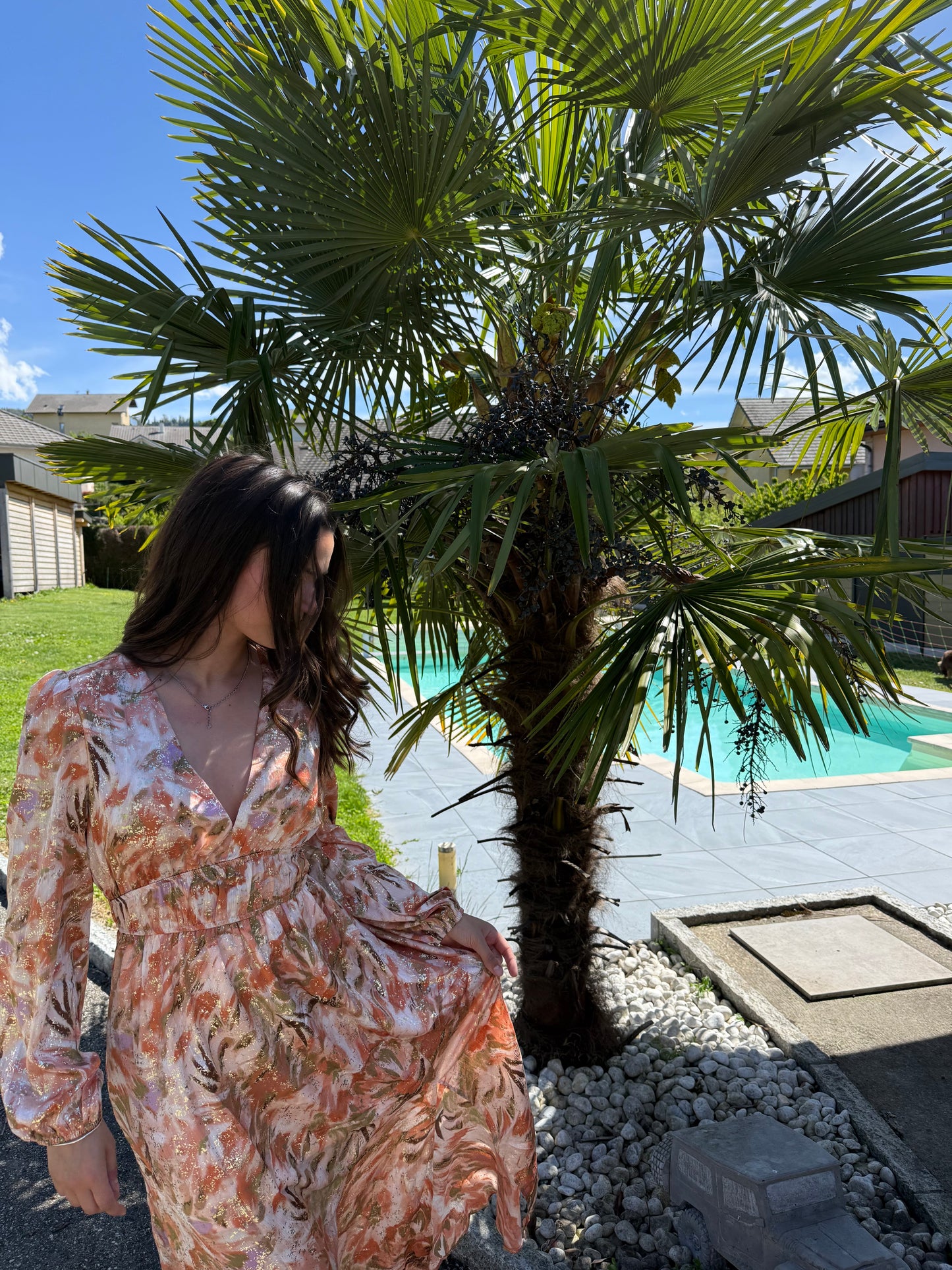 ROBE LÉNA- Orange