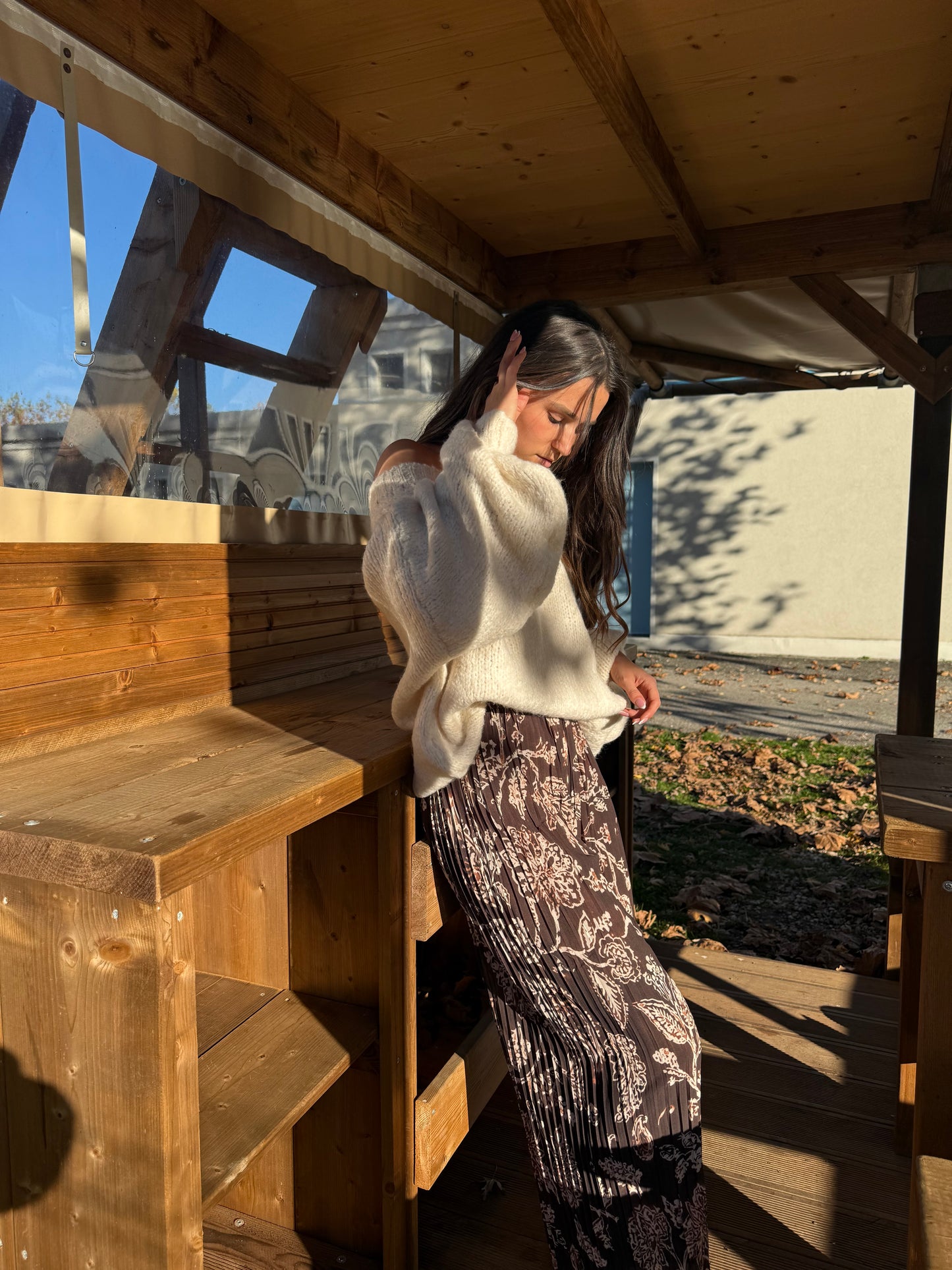 PANTALON MYA- Marron