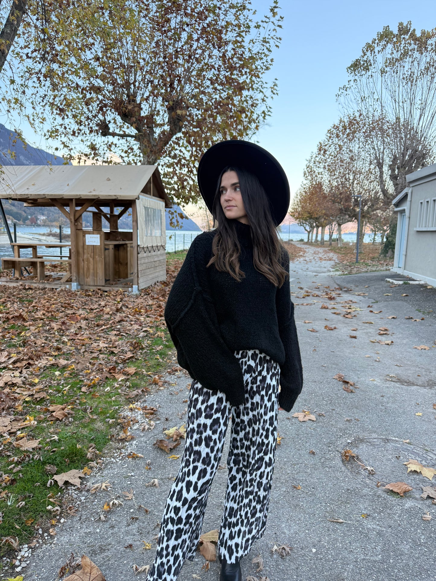 PANTALON MYA- Leopard