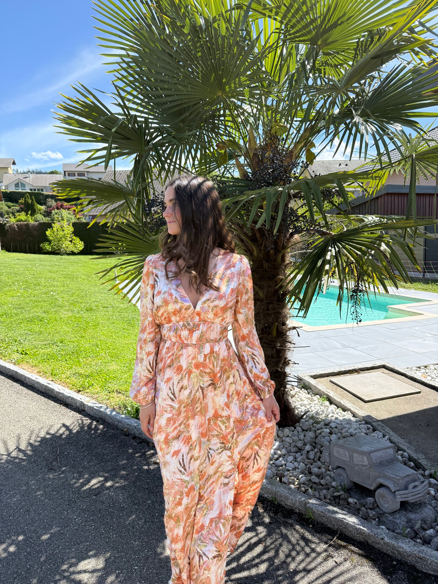 ROBE LÉNA- Orange