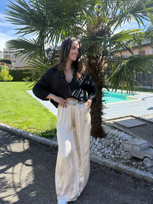 PANTALON ÉLÉA- Beige