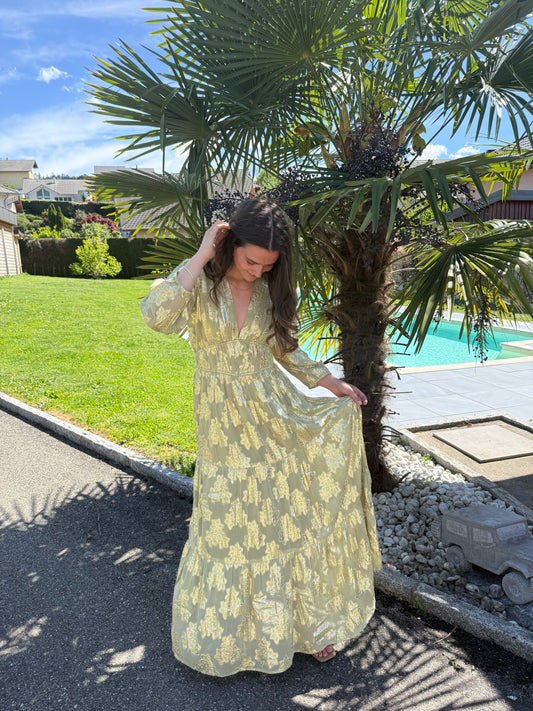 ROBE VICTOIRE- Vert