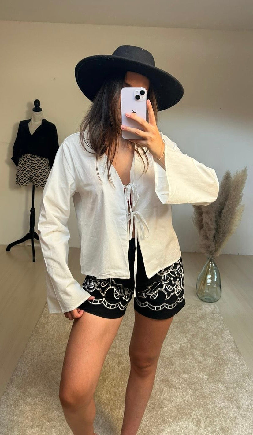 BLOUSE CYNTHIA-Blanc